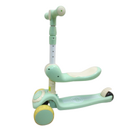 Самокат трехколесный Music Scooter Blue